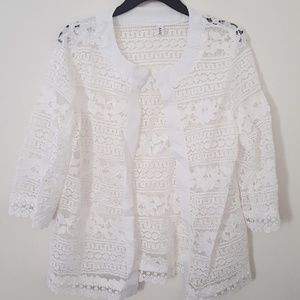 Floral Lace Cardigan